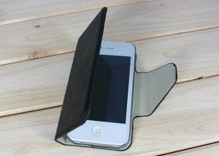 Leather Wear Bluetooth Keyboard Iphone4 Protective Cases Oem / Odm Factory