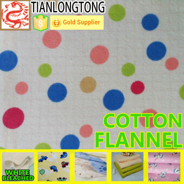 100% cotton brushed 150gsm flannel fabric for cloth diapers