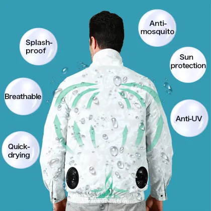 New Air Conditioned Fan Cooled Clothing