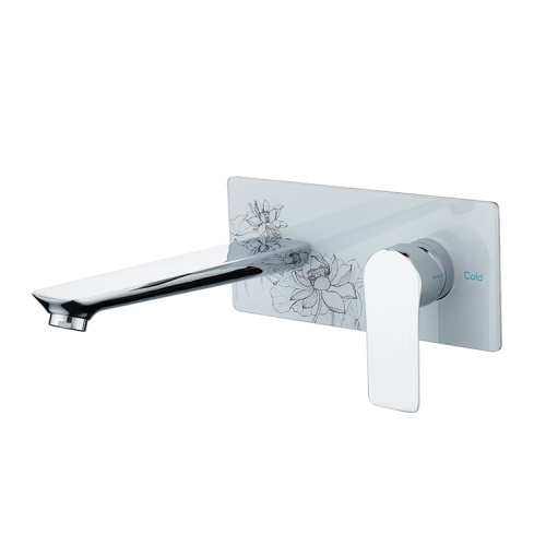 Wall Mounted Widespread Bathroom Faucet