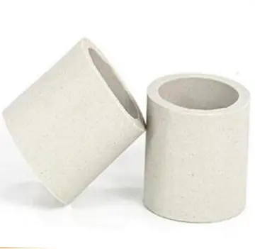 76mm Ceramic Pall Ring--Random Tower Packing for Petrochemical Industrial
