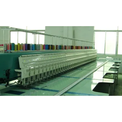 Embroidery lace machine with dahao system