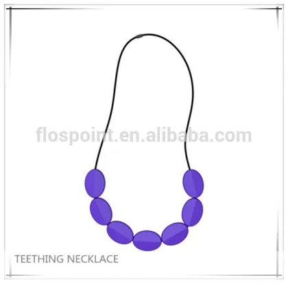 Perfect Design Mom Care Products Nursing Baby Teether Necklace For Mom Wear Gifts