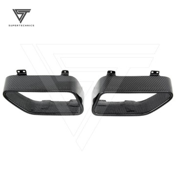 Carbon Fiber Exhaust Surround for McLaren MP4-12C 2012-2014