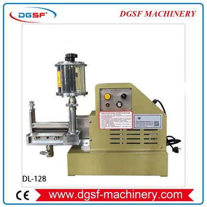Intelligent Frequency Conversion Roller Coating Cementing Machine 150mm Roller for Shoe Sole & Leather Cementing DL-128