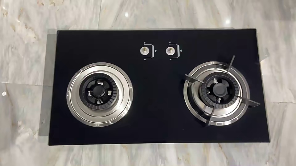 Kitchen Appliance Cooktops Tempered Glass Cooking Stoves Burner Built in Induction Hob Gas Stove Price with 2 Burner