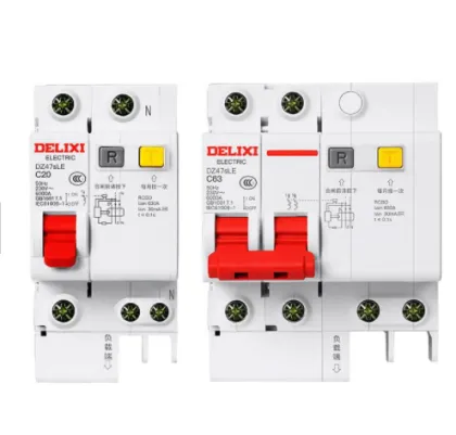 DELIXI Mini Air Breaker Switch 1P 10A to 63A for DIY Smart Home Automation