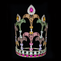 Large Colorful Princess Girl Pageant Crown Tiara