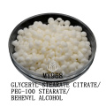 Gliceral estearato citrato ou estearato de peg-100 ou álcool behenyl