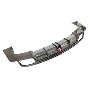 High-Quality Carbon Fiber Rear Diffuser and LED Rear Lip Body Kit for Porsche Cayenne (9Y0, 9YA) 2018-2022: Enhance Your Vehicle's Style and Performance