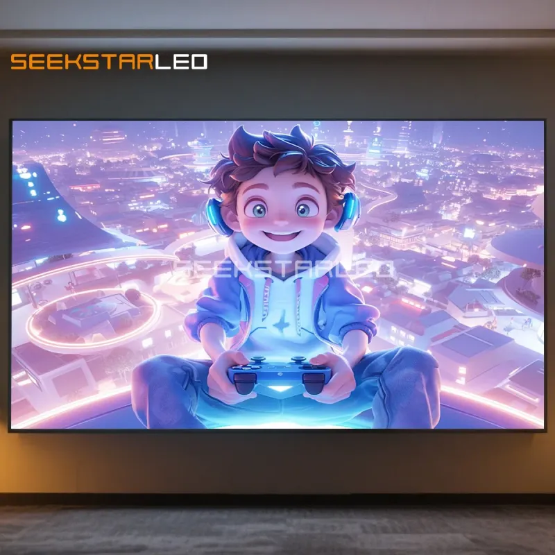 HD COB Fine Flip-Chip Indoor 4K/8K Full Color Small Pixel Pitch LED Video Wall for Classroom