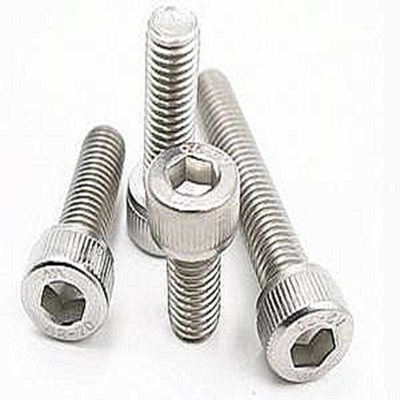 Custom Stainless Steel SS 304 High Strength ANSI B18.3 Hex Head Screws 1/4-5/8 Inch American