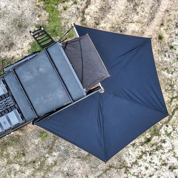 Freestanding Retractable Folding 270 Degree Camping Awning
