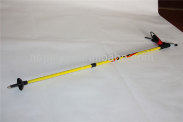 2 sections SKI pole with Al 6061/7075/carbon,nordic walking pole,climbing sticks,