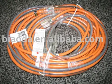 American power cord with style power plug and Mickey connector types