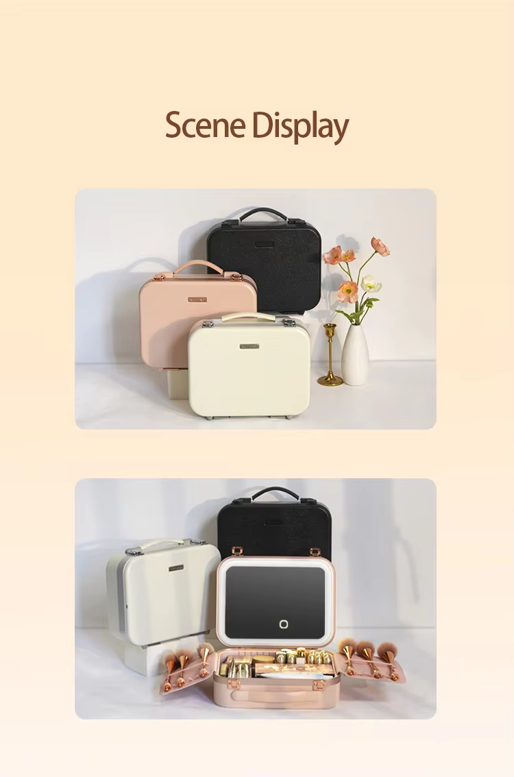 LED Light Professional Makeup Case