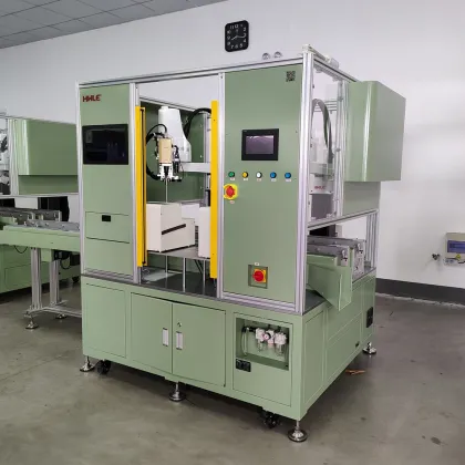 Online Automatic Two Head Screw Fastening Machine