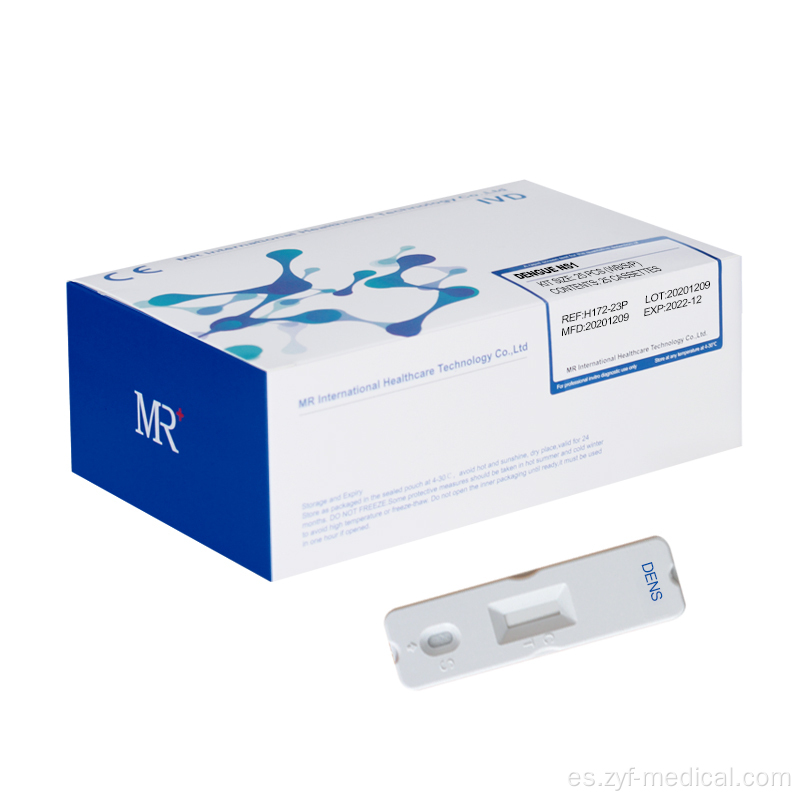 Kit de prueba combinada de dengue IgG/IGM/infeccioso