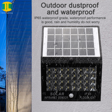 Outdoor Solar Wall Lights With Motion Sensor