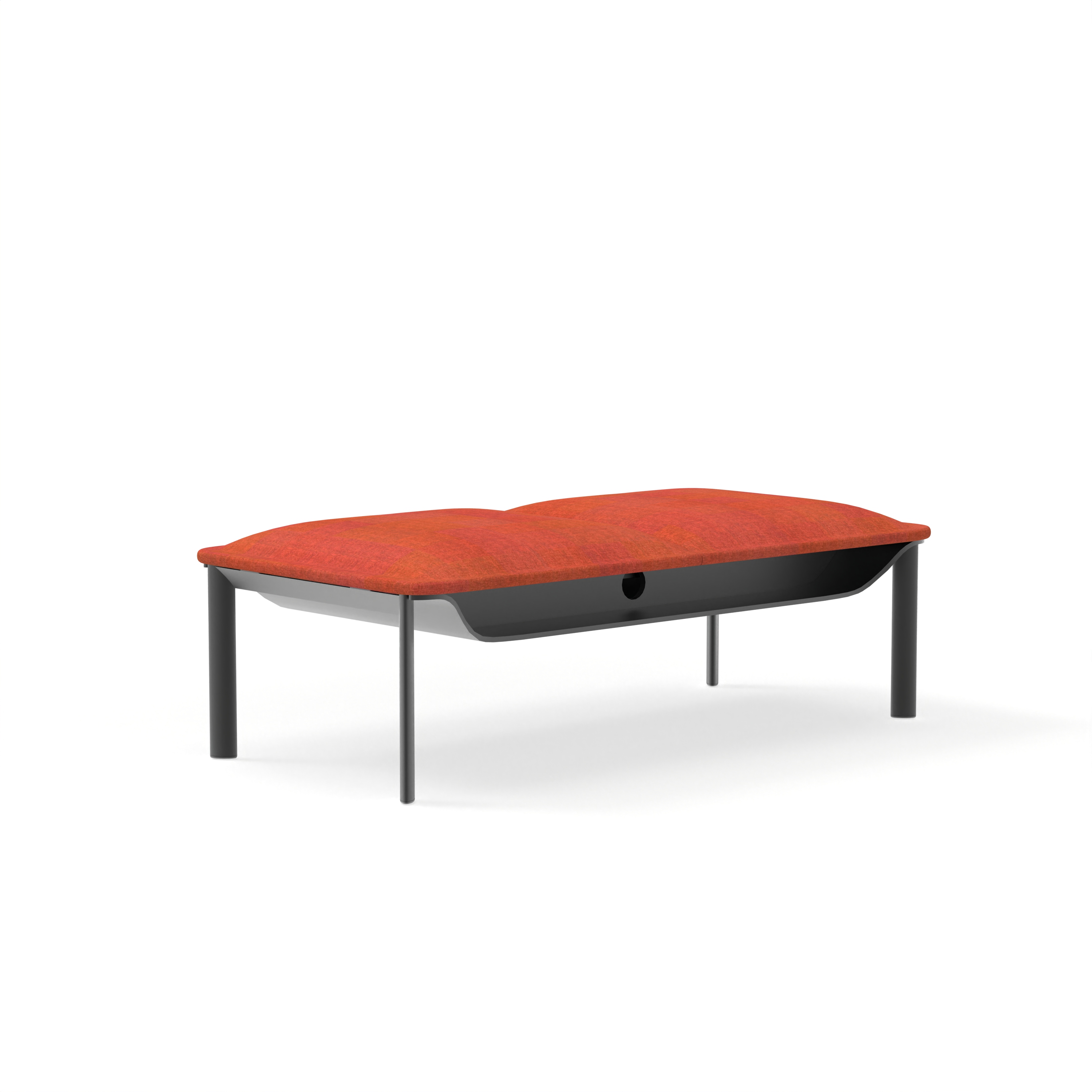 Two Seater Armless Sofa