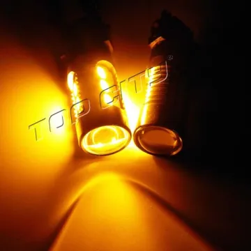 Amber White 1157 7443 3157 Dual-Color Switchback LED Signal Bulb Turn Signal Corner Light Lamp