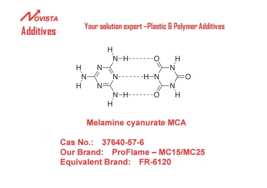 Melamine cyanurate MCA (MC15/MC25)