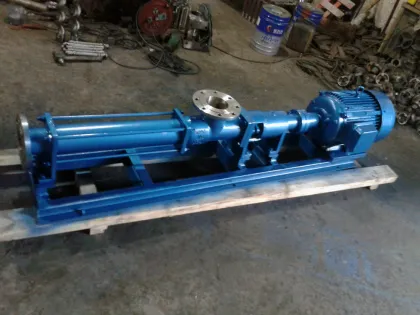 Screw pumps positive displacement screw bilge oil pump