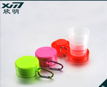 Plastic foldable cup Folding Drinking Cup