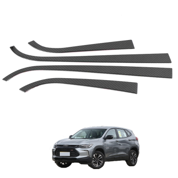 Stainless Steel Carbon Fiber Interior Accessories for Chevrolet 2019 Chuangku Door Panel Trim Strips