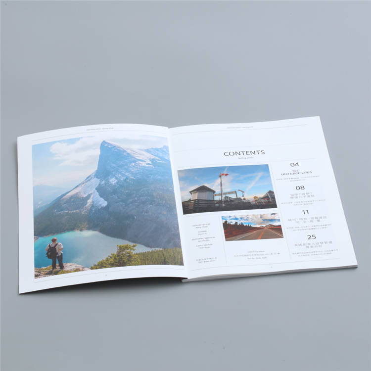 A5 Custom Cheap Color Booklet Printing Catalogue Printing