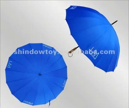 Blue Promotion umbrella / Straight umbrella / Golf umbrella