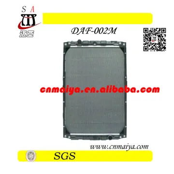 F95' XF 380 430 480 530 auto radiator pa66 gf30