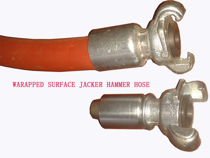 Wrapped Jacker Hammer Hose