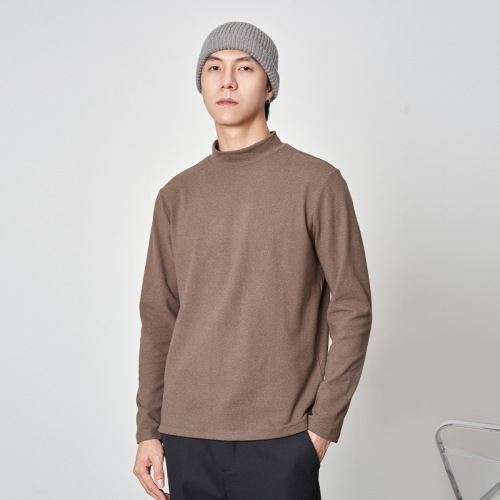 Hip Hop Oversized Sweatshirt Dejung Long t-shirt warm plain long sleeve sweatshirt Factory