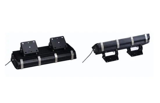 28000lm 280w Tunnel Led Lighting , Bridgelux Meanwell Driver With Black Aluminum Housing