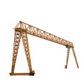 10t single girder rail mounted gantry crane