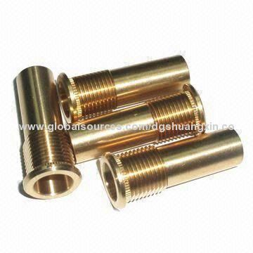 Precision auto lathe tube, brass CNC connetor tube