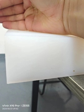 1,5 a 60 mm de espesor máximo ancho de 1200 mm PFA Anticorrosión Tapa dieléctrica de alta temperatura