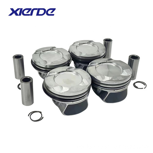 Mahle Piston Kit Assembly with Rings for BMW Models: X1, X5, F10, F25, F34, GT, E84, E89 - Part Number 11258606459