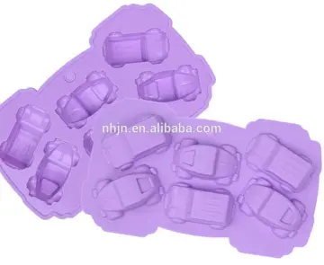6 Truck Jeep Car Shape Silicone Cake Baking Mold Cake Pan Muffin Cups Handmade Biscuit Chocolate Ice Cube Tray DIY Mold
