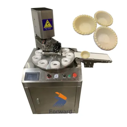 Automatic Egg Tart Forming Maker: Get Your Pie Crust Tart Making Machine and Dough Pie Press Machine Today!