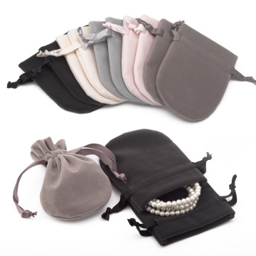 Custom Logo Velvet Jewelry Pouch