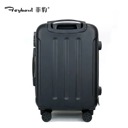 Factory price printed hard luggage Smart Boarding travel suitcase trolley luggage bag