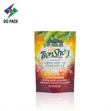 Grüner Tee-Reißverschluss-Tee-Verpackungs-Tasche