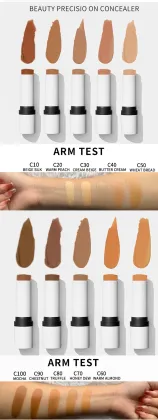 Vegan 2-in-1 Contour and Highlight Stick with Brush