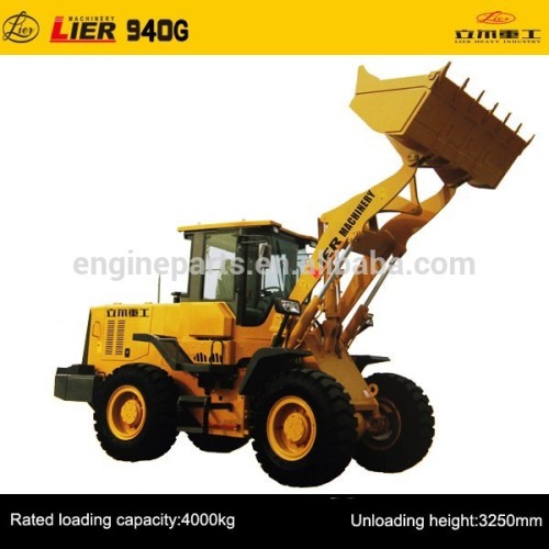 manufacture of LIER-940G 4 tons high quality wheel loader