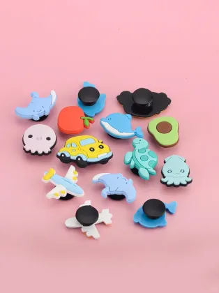 PVC Soft Rubber Shoe Charm Making Machine