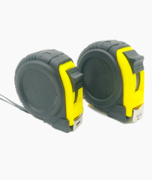 Round leather case steel tape measure
