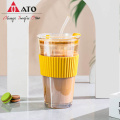 Eco-friendly glass cup Juice Water Glass Cup