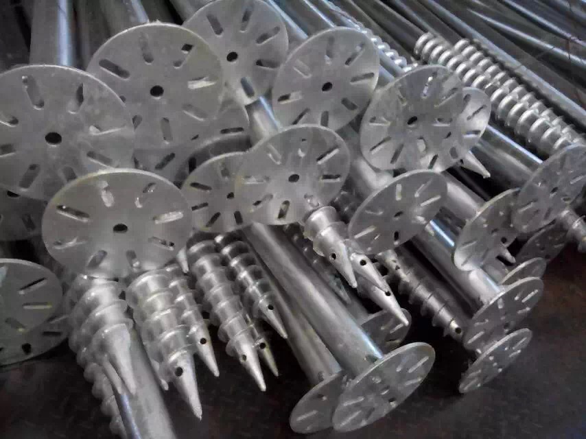 6 Meter Galvanized Ground Screw For Special Use